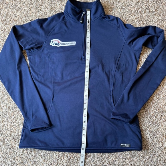 FOX Racing Powersports Motorsports Pullover 1/4 Zip Women’s XS Navy - Picture 9 of 9